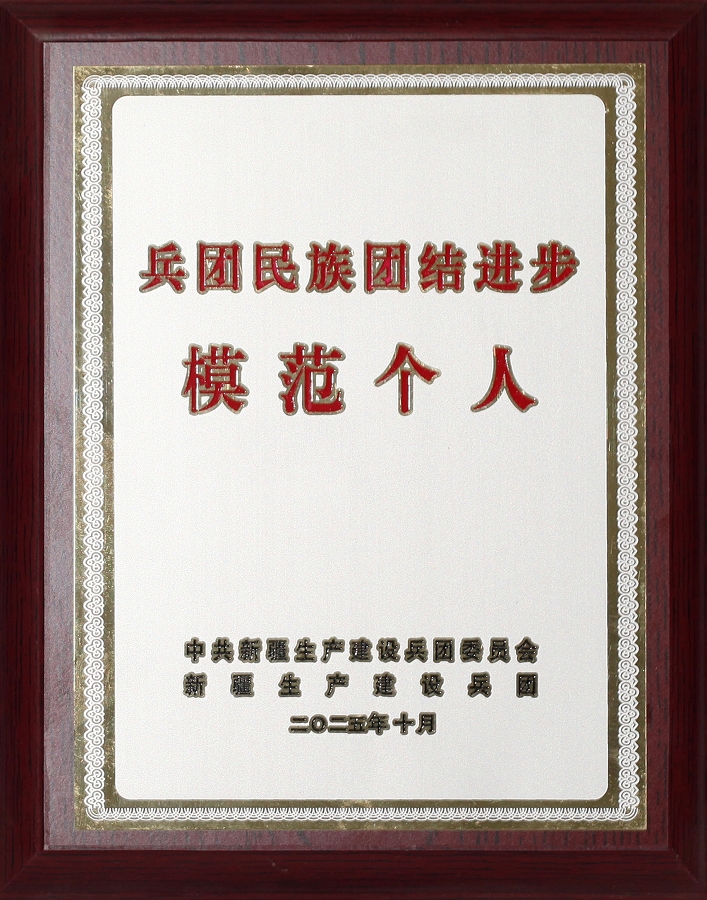 兵团民族团结进步模范个人  (1)